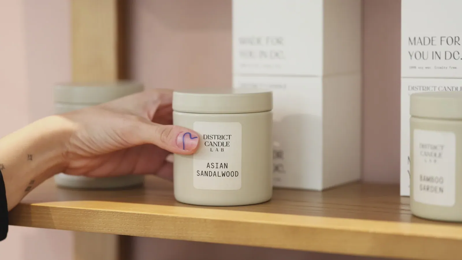 District Candle Lab brand photo